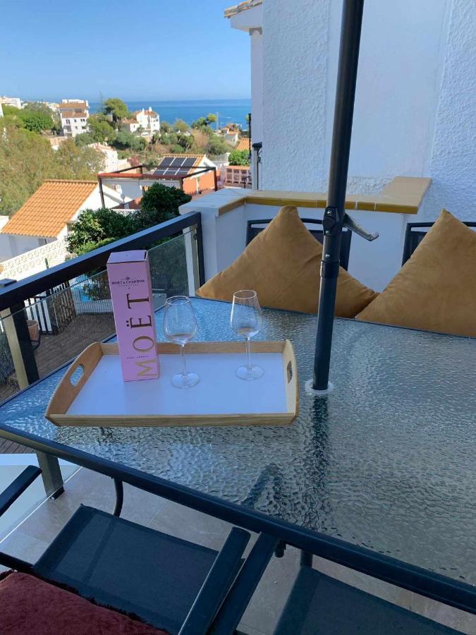 La Villa Escondida Apartamento Con Vista Al Mar Malaga Zewnętrze zdjęcie